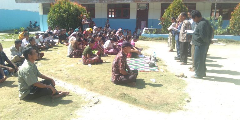 Sebulan Kemarau Warga Liang Jering Gelar Doa Tolak Bala