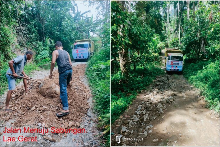 Relawan Danjor Bintang Tuntaskan Jalan ke Sabungan