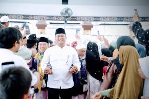 Wahyu Sagala Sambut Kepulangan 21 Jemaah Haji  Dairi