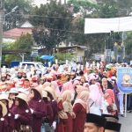 Bupati Dairi Lepas Pawai Taaruf  MTQ ke-50
