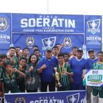 Bupati Dairi Tutup Turnamen Piala Soeratin Cup U-13 dan U-15