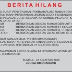 Berita Hilang