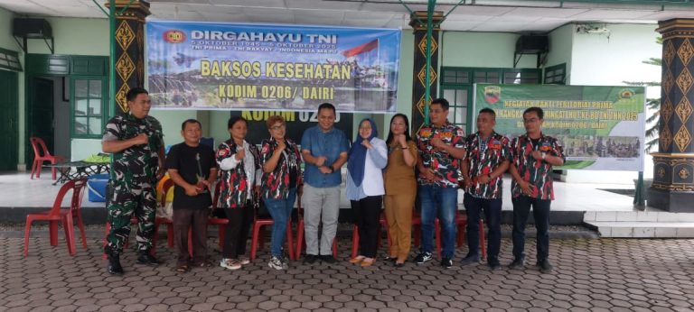 Macab LMP Dairi Donor Darah HUT TNI ke 80