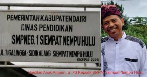 Cengeng ! Ancaman Mundur Kepsek SMPN 1 Sinehu Sinetron Murahan