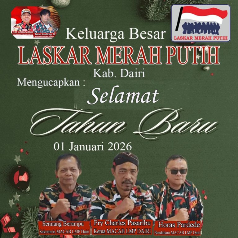 LMP Dairi Sampaikan Pesan Tahun Baru 2026