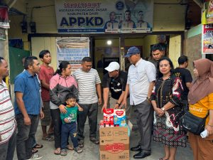 Bantuan Tim Solidaritas Peduli Bencana APPKD Dairi Telah Tiba di Sibolga