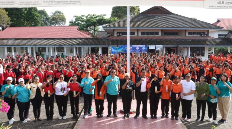 Aksi Bergizi Di SMK Negeri 1 Sidikalang
