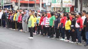 Wahyu Sagala Pimpin Upacara Hari Olahraga Nasional