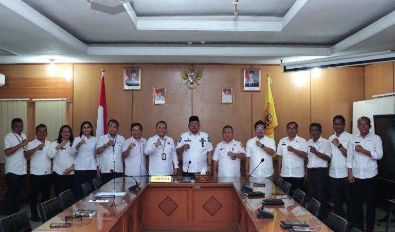 Pemkab Dairi Dan BPN Tanda Tangani Nota Kesepakatan Terkait Pemungutan PBB-P2