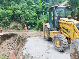 Penanganan Longsor di Desa Jambur Indonesia