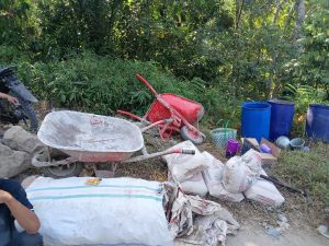 Warga Desa Jumagerat Gelar Gotong-Royong Perbaiki Jalan