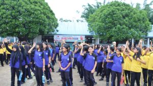 Gerakan Aksi Bergizi Di SMP Negeri 2 Sidikalang