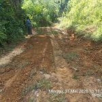 BPBD Dairi Tuntaskan Penanganan Jalan Rusak di Tanah Pinem