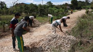 Monitoring Pekerjaan Pemeliharaan Jalan Panji Dabutar–Lae Gerat