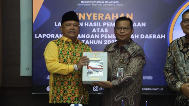 Pemkab Dairi Kembali Raih Opini WTP Yang ke-12
