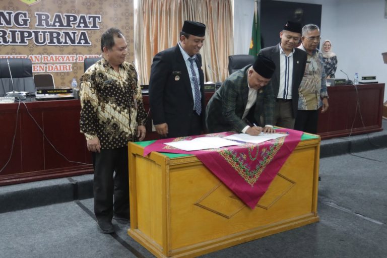 DPRD Dairi Sahkan RTRW 2026–2046