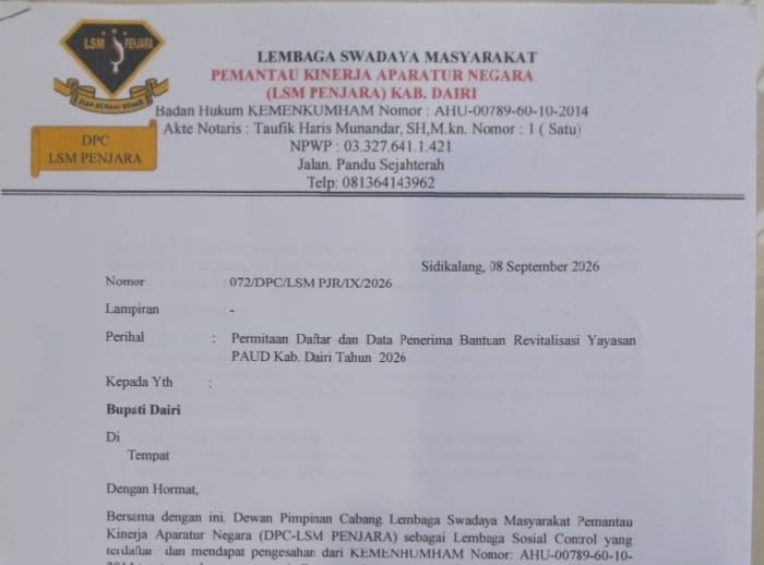 Pemkab  Dairi Dinilai Anti Tranparansi
