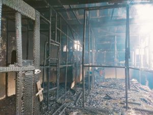 Kebakaran Rumah di Batang Beruh, Satu Anak Meninggal Dunia