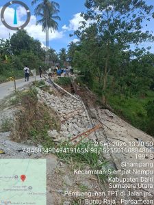 Pemkab Dairi Perkuat Jalan Buntu Raja–Pardamean