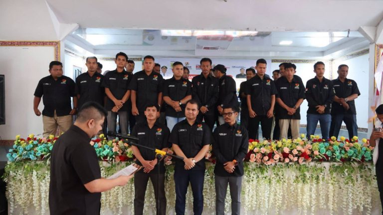 Wahyu Sagala Hadiri Pelantikan Kormi Kabupaten Dairi