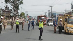 Bupati Dairi Lepas Operasi Gabungan Sadar Pajak Kendaraan Bermotor