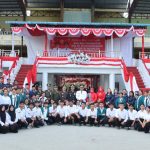Wakil Bupati Dairi Jadi Inspektur Upacara Penurunan Bendera HUT RI ke-81